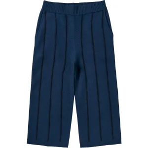 Refined FUB Pond Blue Felted Pants Wool