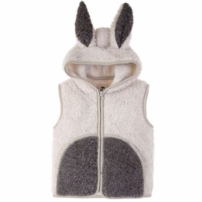 Refined Alwero Vest Rabity Light Grey Laid-back