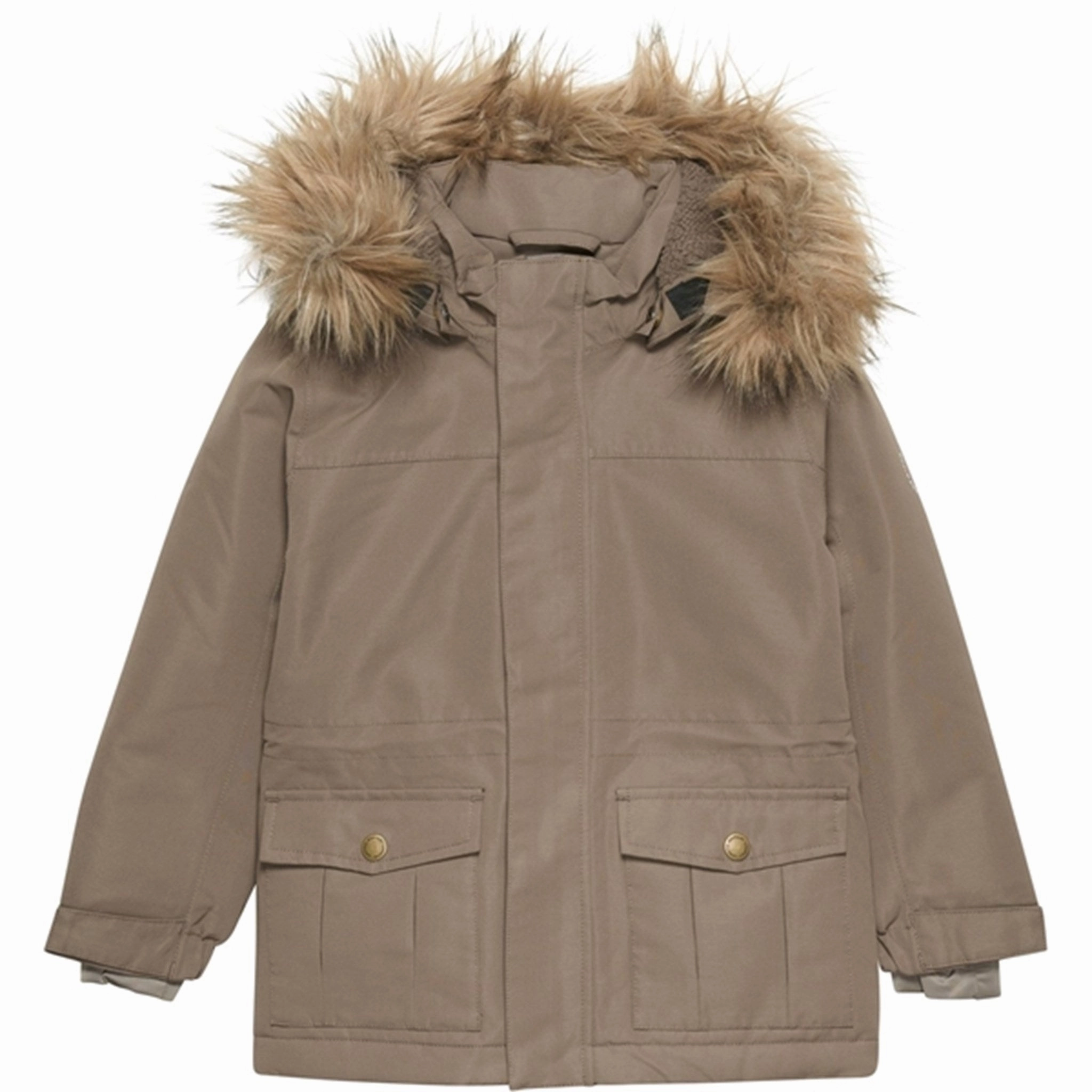 Captivating En Fant Jacket Solid Chocolate Chip Visionary