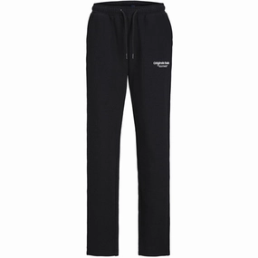 Refined Jack & Jones Junior Black Kane Vesterbro Sweatpants Timeless