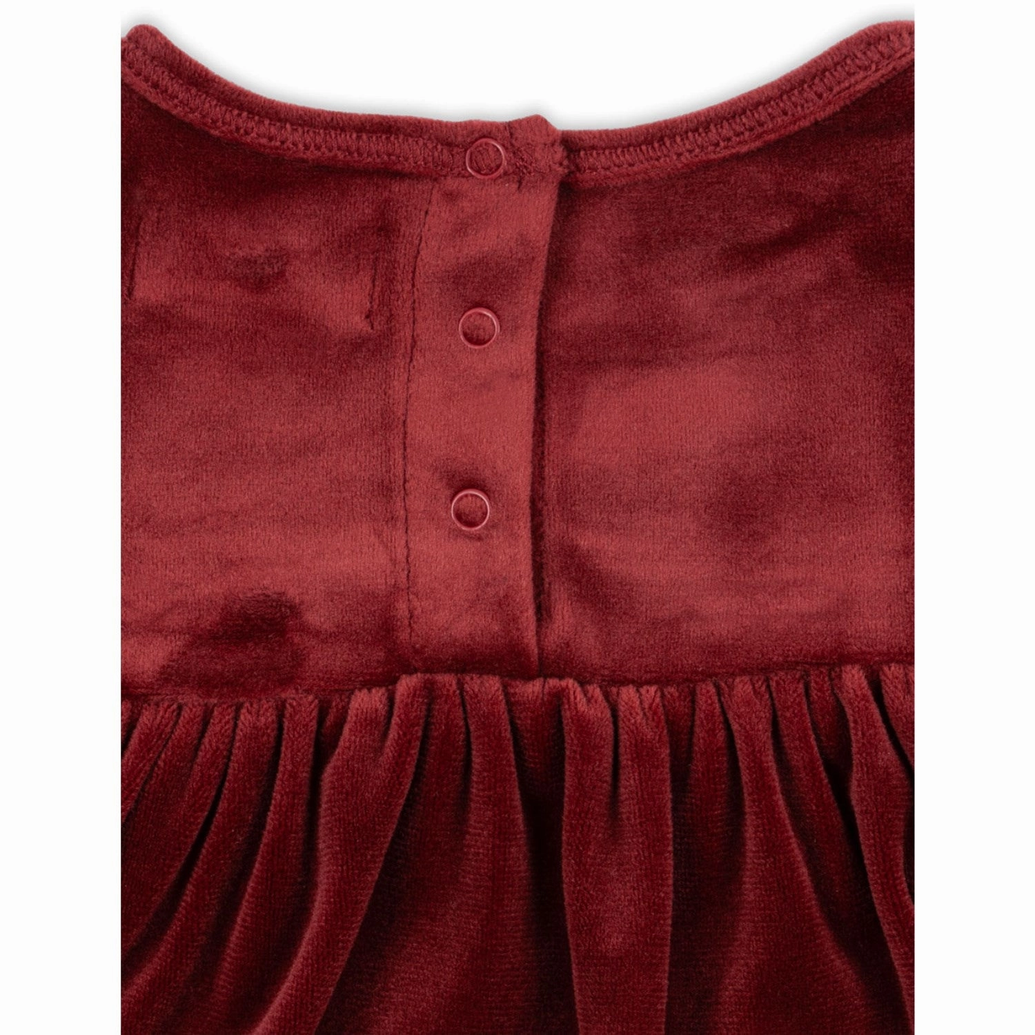 Refined Konges Sljd Red Dahlia Jingle Romper Dress Grs