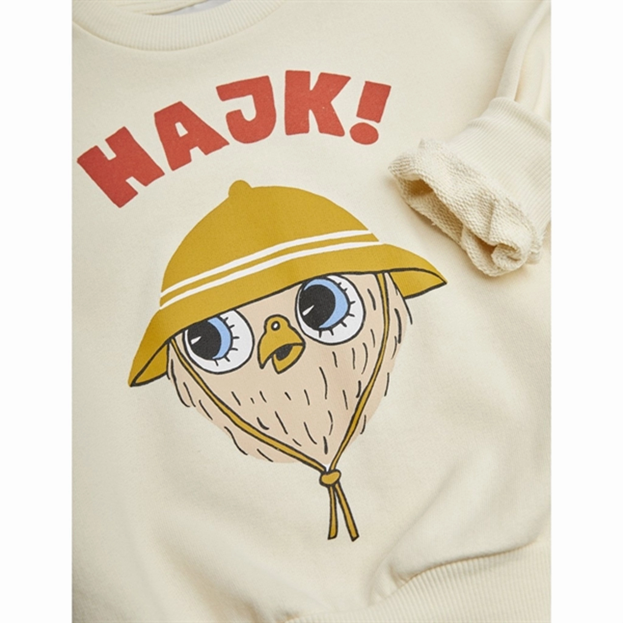 Refined Mini Rodini White Hike Sp Sweatshirt