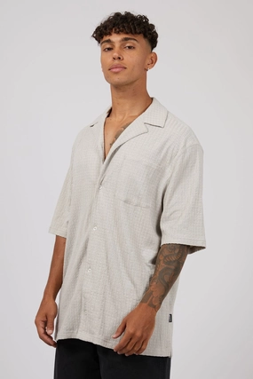 refinery sale Otta Short Sleeve Shirt Grey sale jewellery