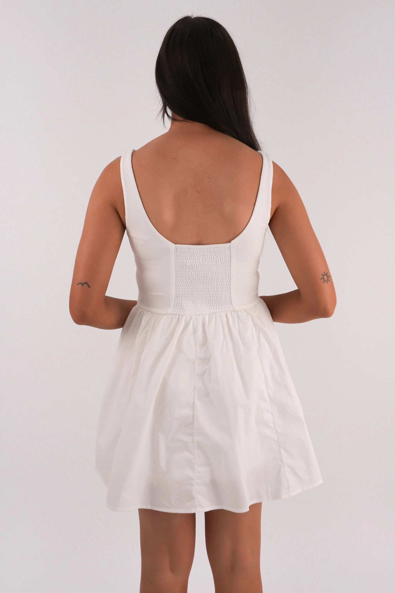 Regent Mini Dress White sales clothing
