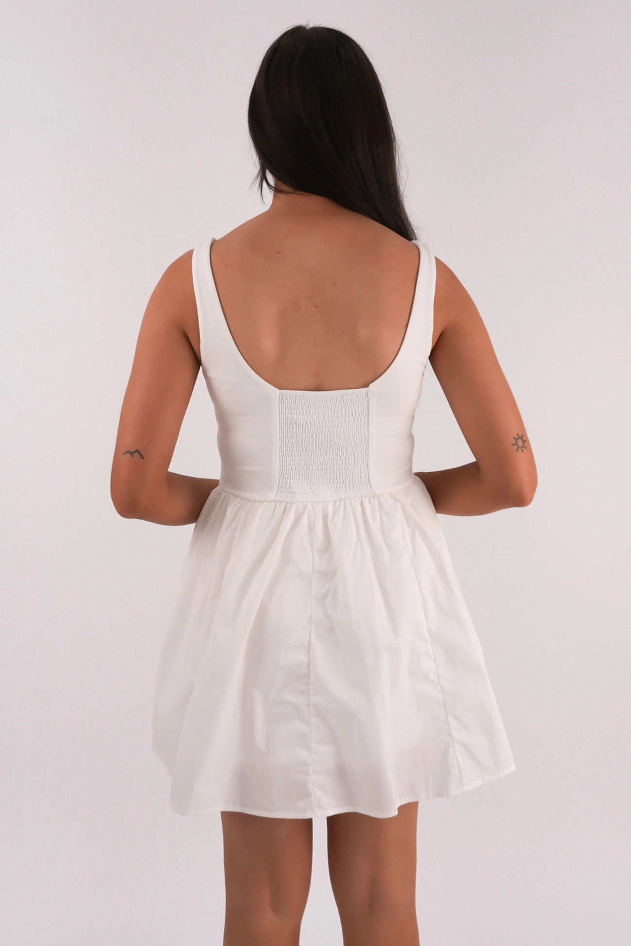 Regent Mini Dress White sales clothing