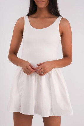 Regent Mini Dress White sales clothing sale mobile toilets price list