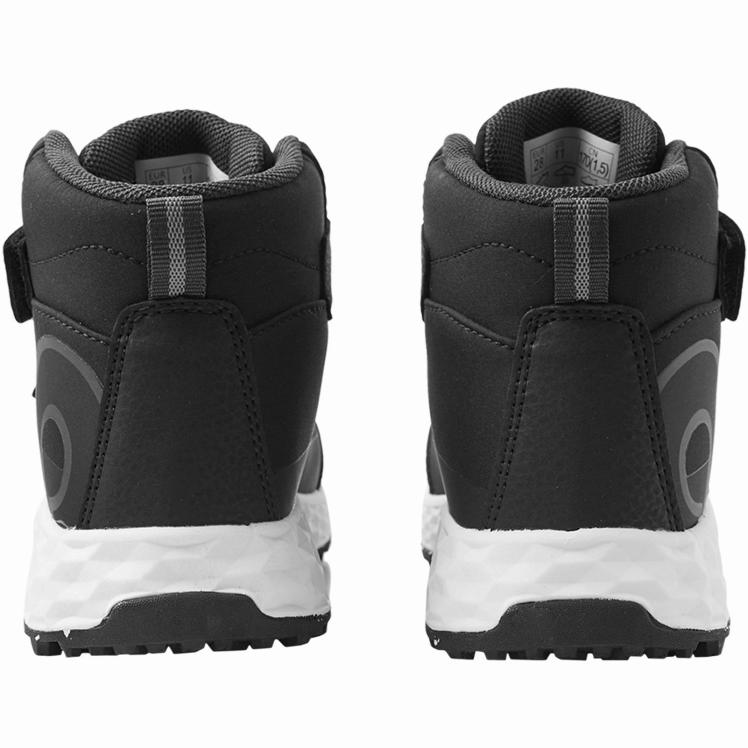 Reima Black Reimatec shoes Hiivin Black Hiking boots
