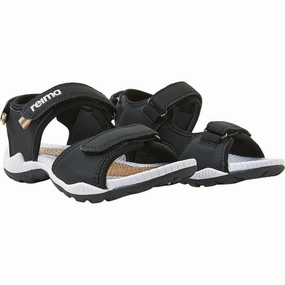 Reima Black Sandals Ratas Dance shoes Metallic shoes