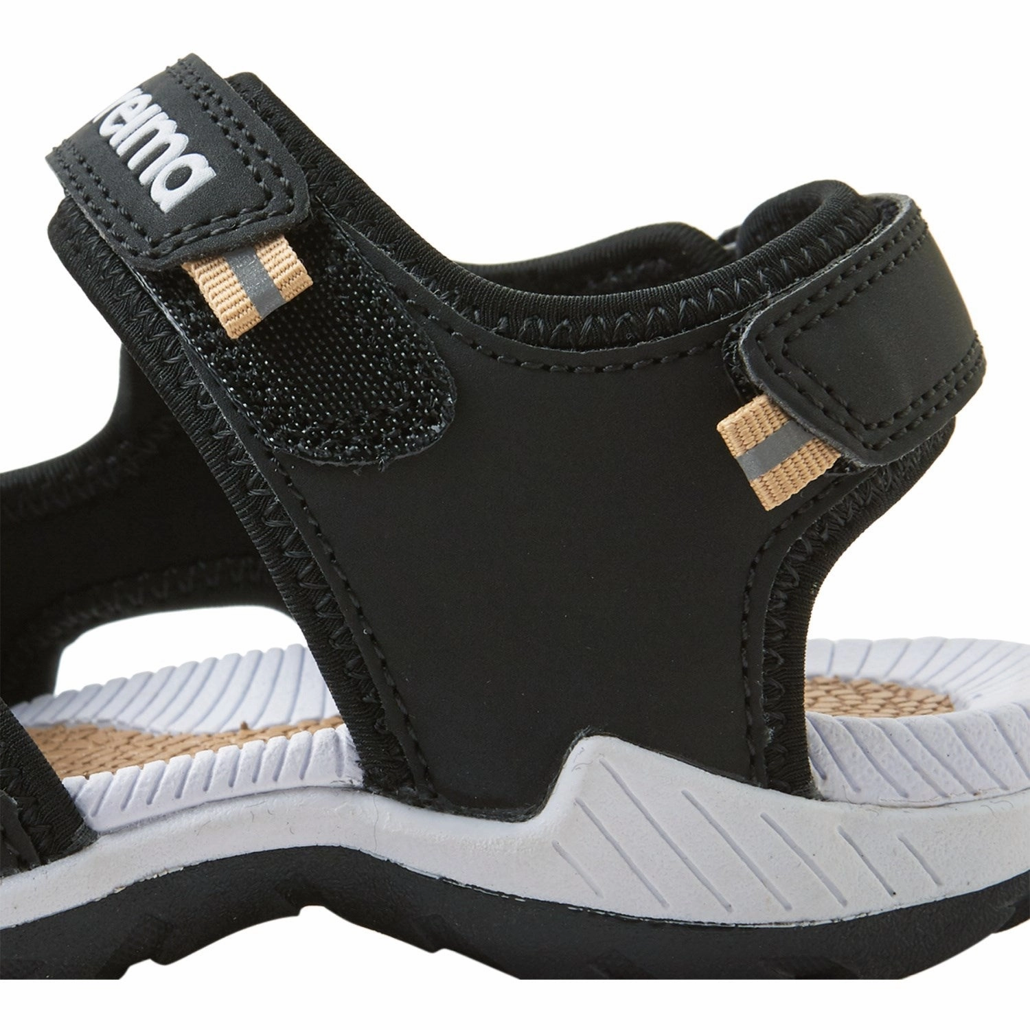 Reima Black Sandals Ratas Dance shoes
