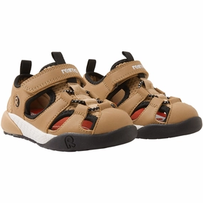Reima Peanut Brown Sandals Lomalla Flats Custom shoes