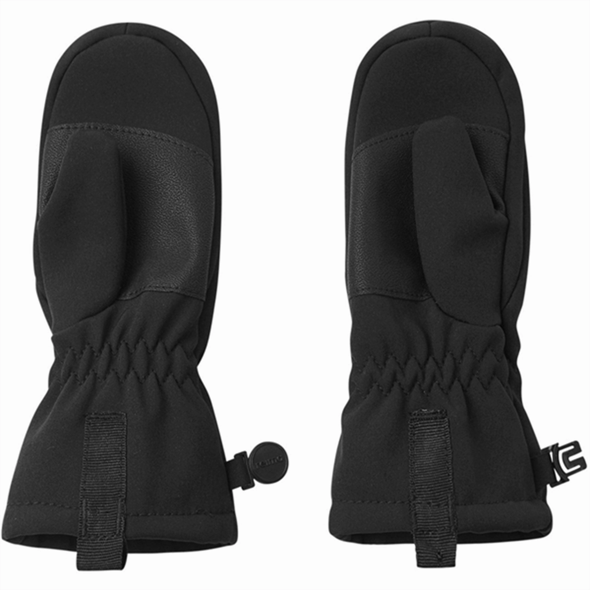 Reima Softshell Mittens Osaten Black Pocket