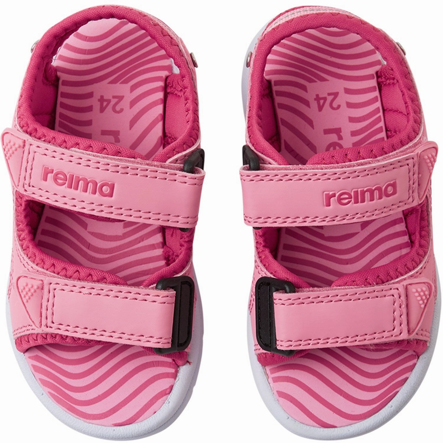Reima Sunset Pink Sandals Bungee Slippers