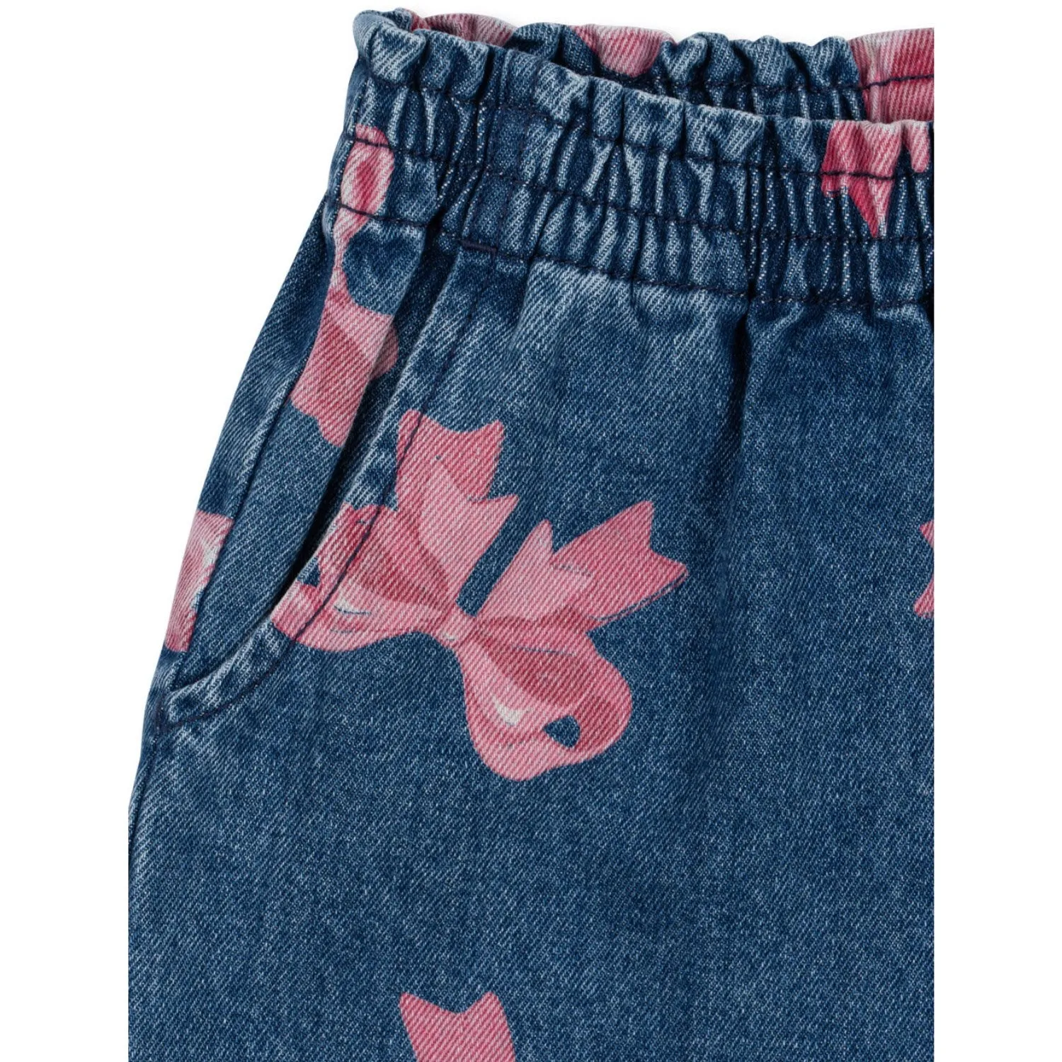 Relaxed Konges Sljd Bella Bow (For Denim) Magot Frill Pants Gots