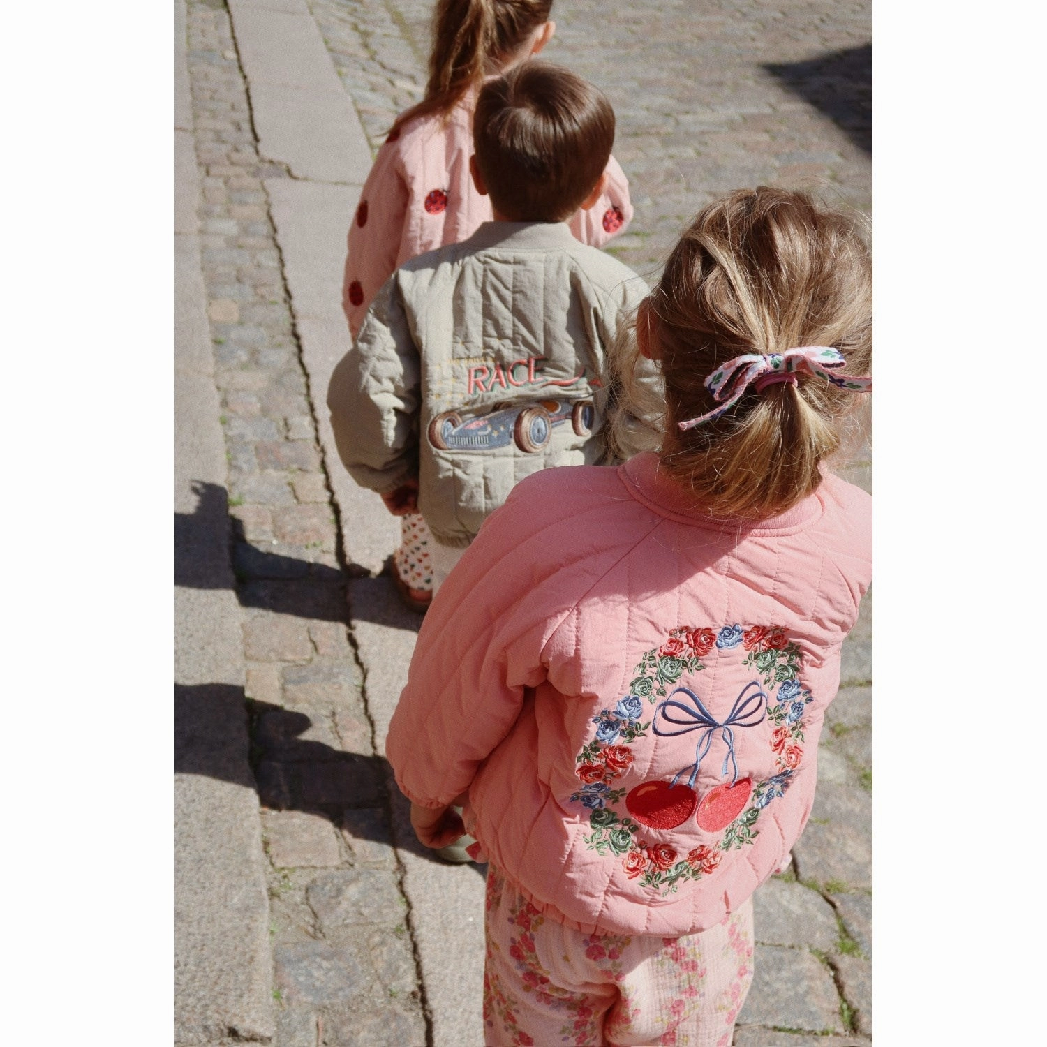 Relaxed Konges Sljd Strawberry Ice Juno Bomber Jacket