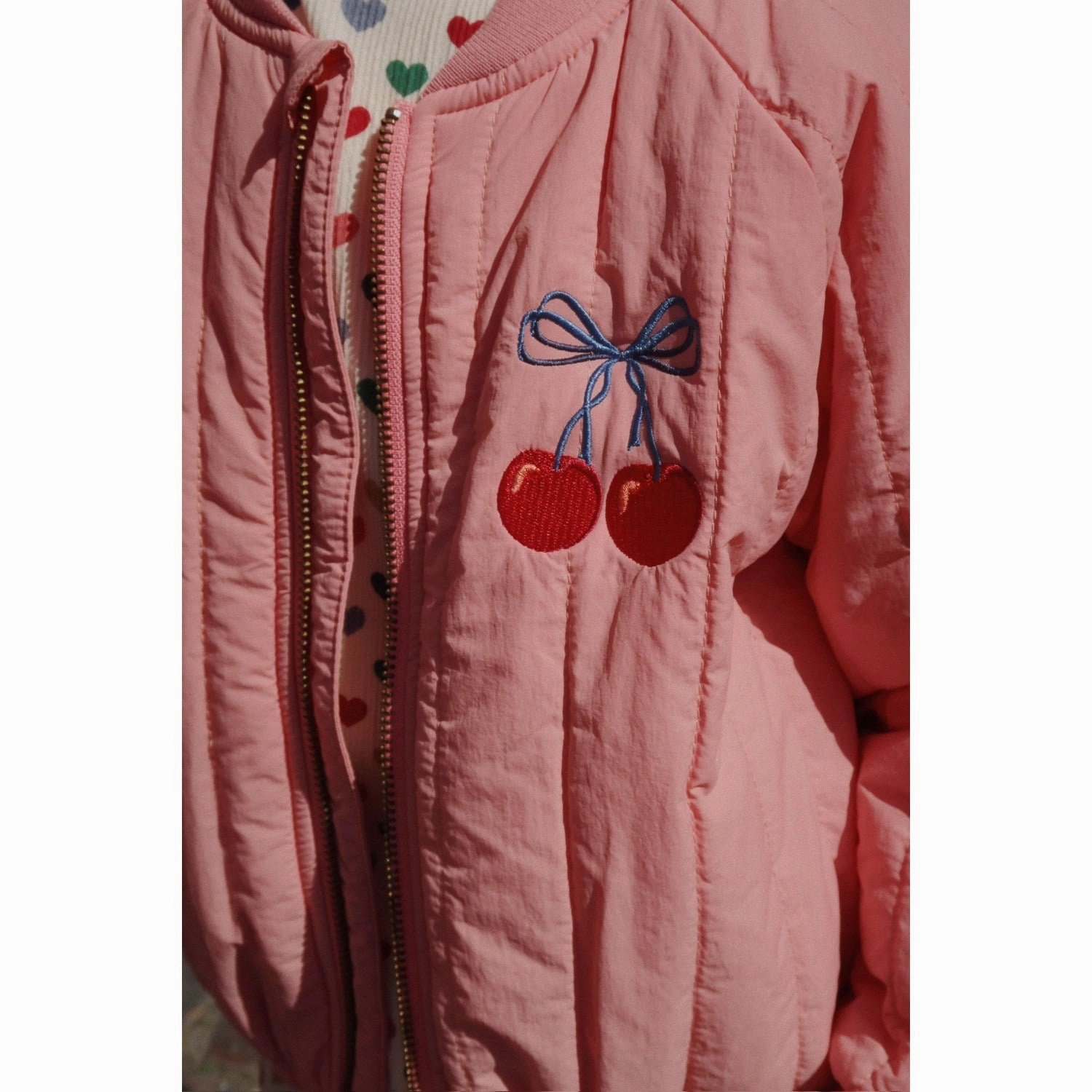 Relaxed Konges Sljd Strawberry Ice Juno Bomber Jacket