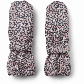 Relaxed Wheat Rainy Flowers Rain Mittens Rily High-quality