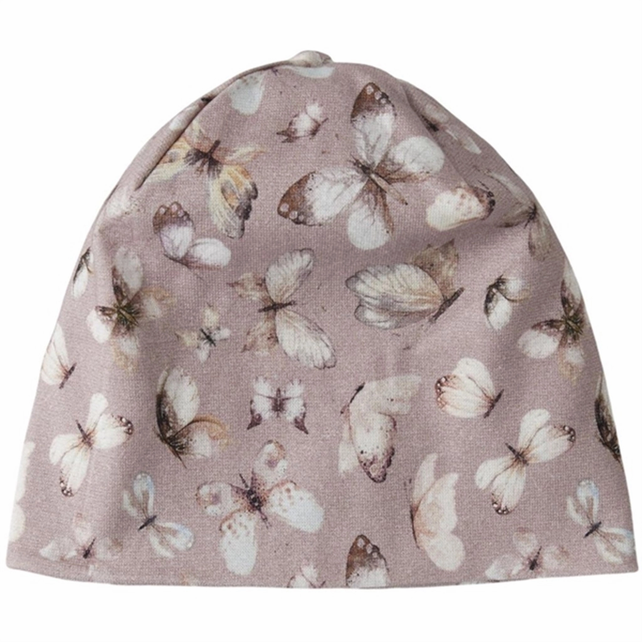 Respected Name it Deauville Mauve Maxi Drop Beanie AOP Sleek