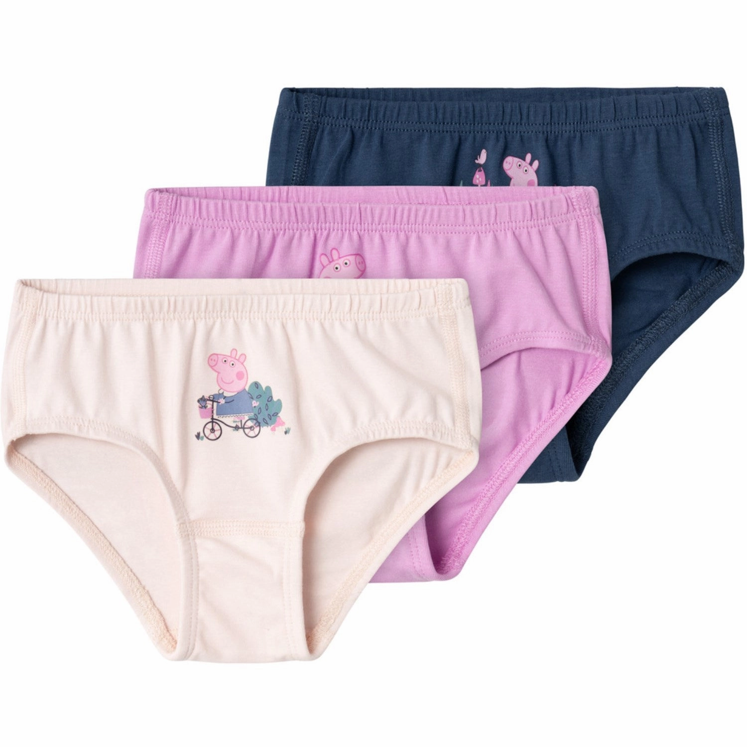 Respected Name It Pastel Lavender Jari Peppa Pig 3-pack Underpants Noble