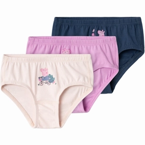 Respected Name It Pastel Lavender Jari Peppa Pig 3-pack Underpants Noble
