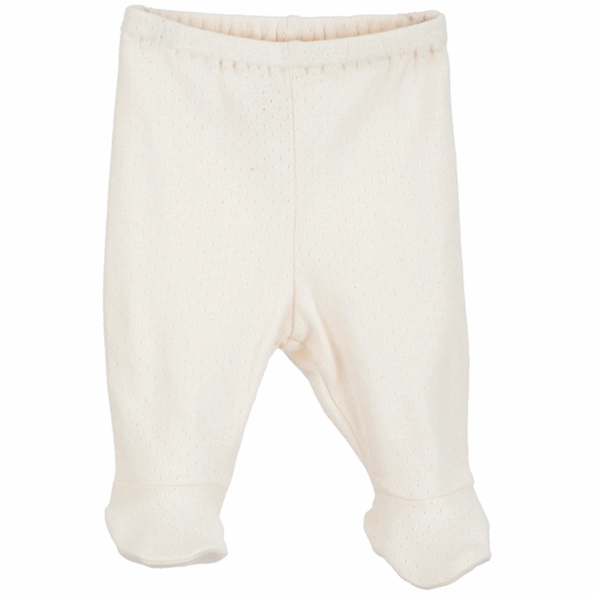 Serendipity Newborn Offwhite Rib Pants w. Feet Trailblazer Alluring