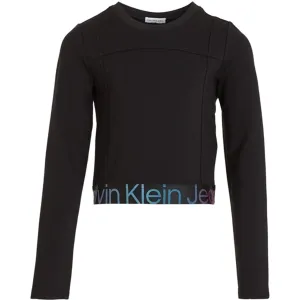Responsible Calvin Klein Punto Tape Ls Top Ck Black Legendary