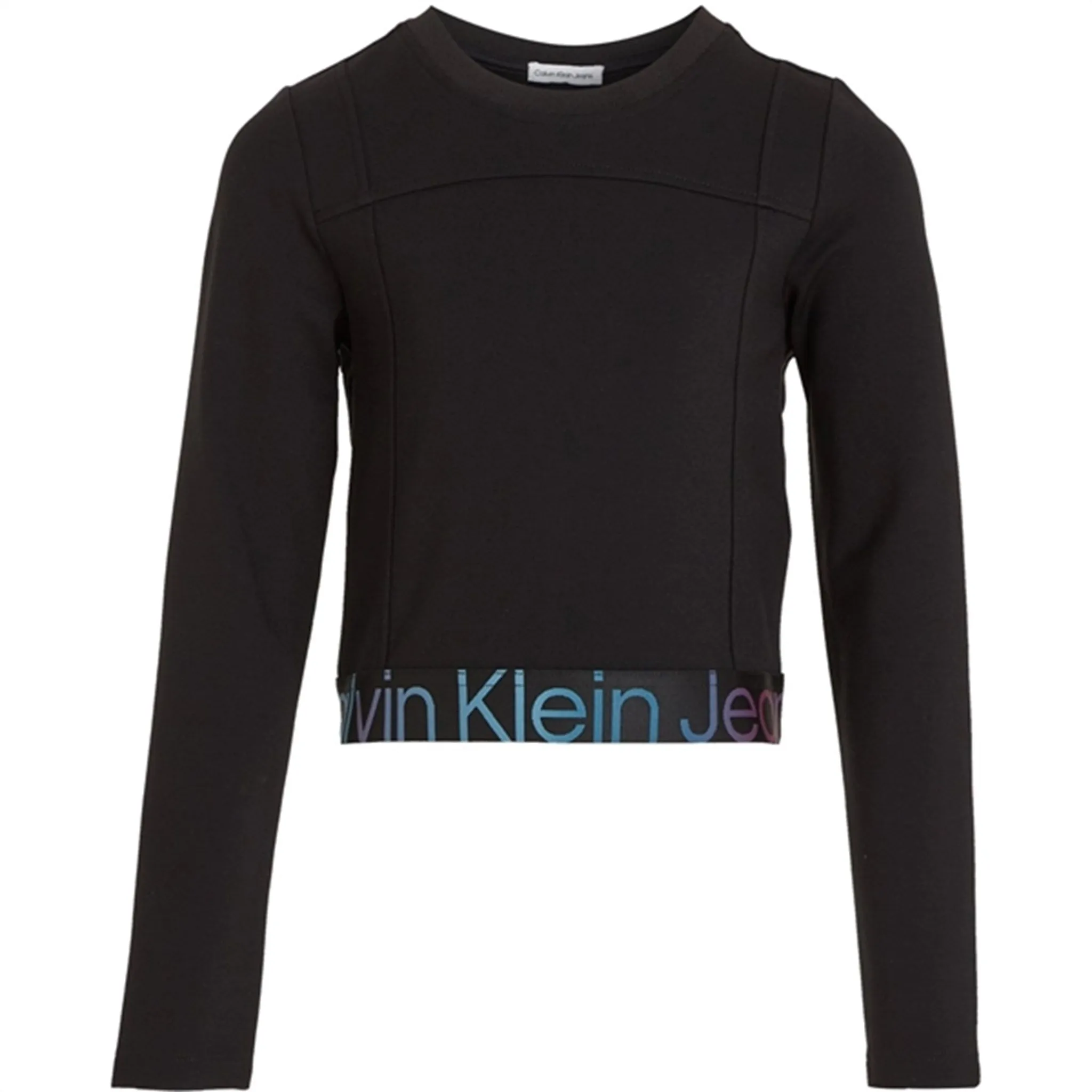 Responsible Calvin Klein Punto Tape Ls Top Ck Black Legendary