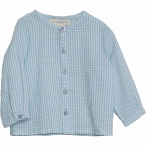 Responsible Serendipity Aquachecks Baby Shirt Noble