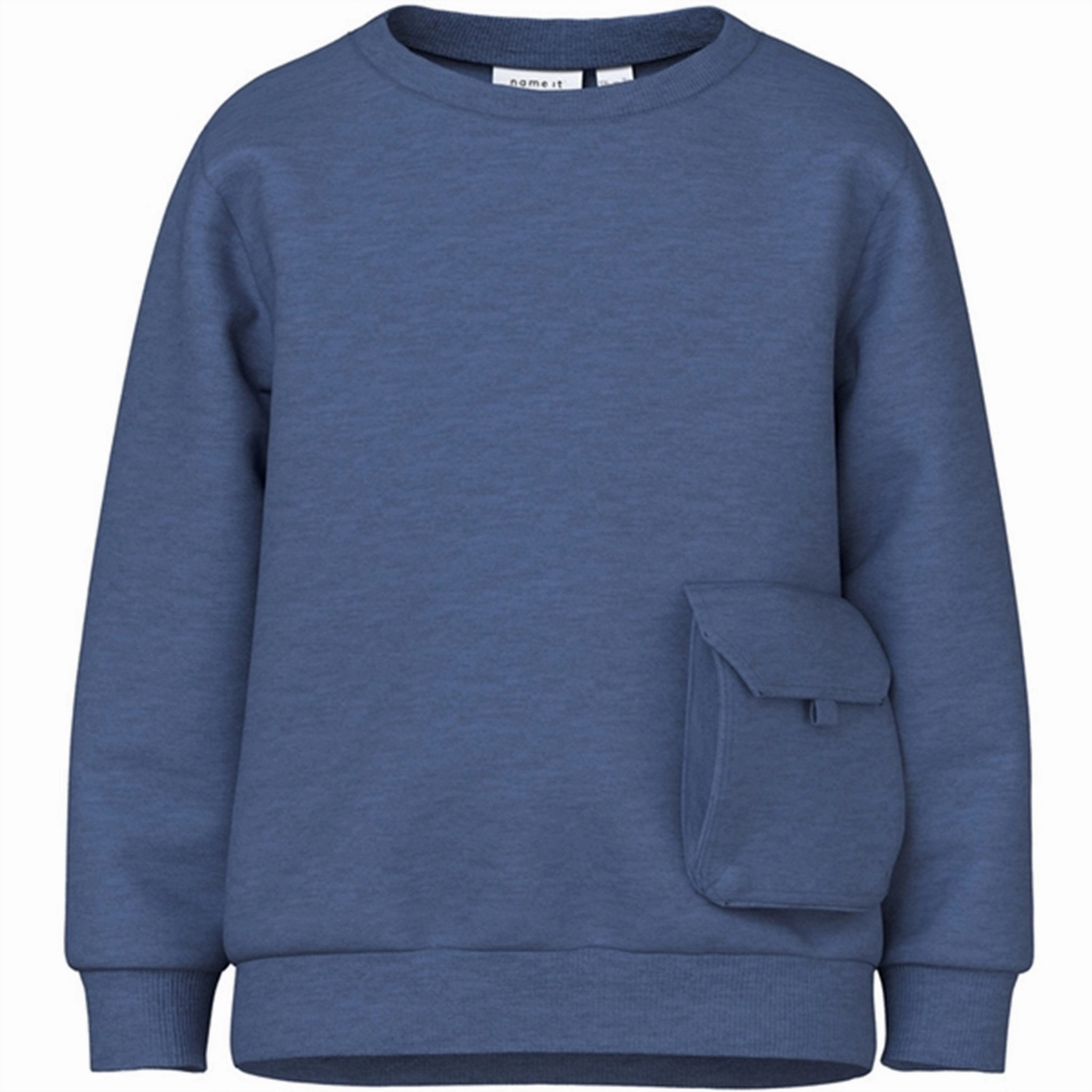 Retro Name it Bijou Blue Sake Sweatshirt Style