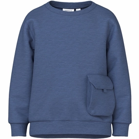 Retro Name it Bijou Blue Sake Sweatshirt Style