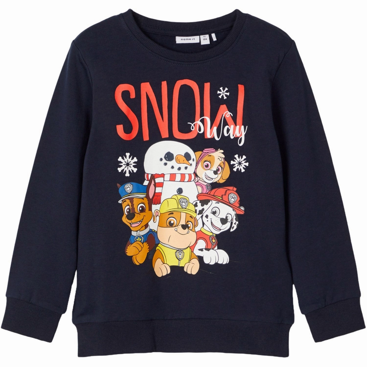 Name It Dark Sapphire Elijah Paw Patrol Regular Sweatshirt Design Creative