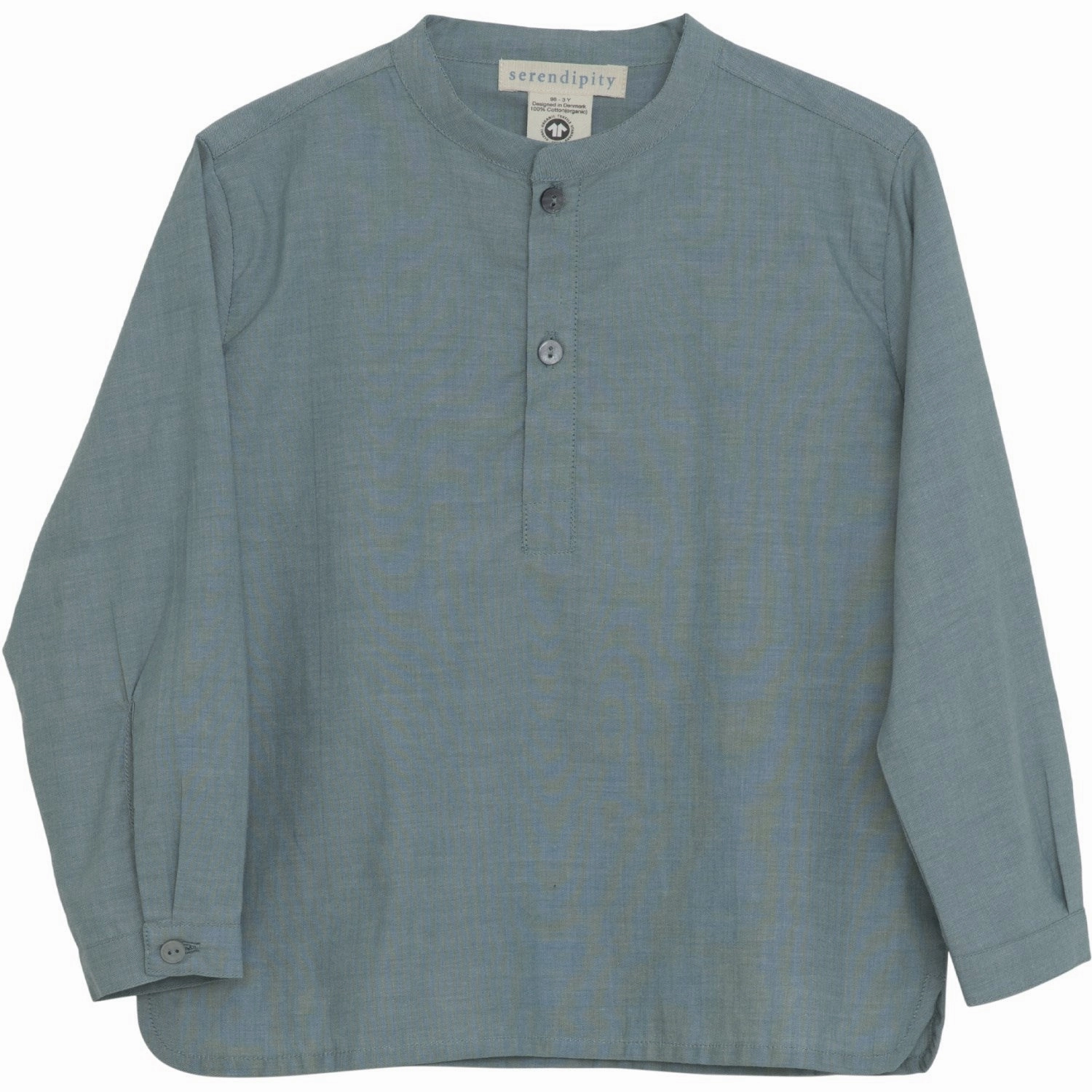 Retro Serendipity Teal Peasant Shirt Exclusive