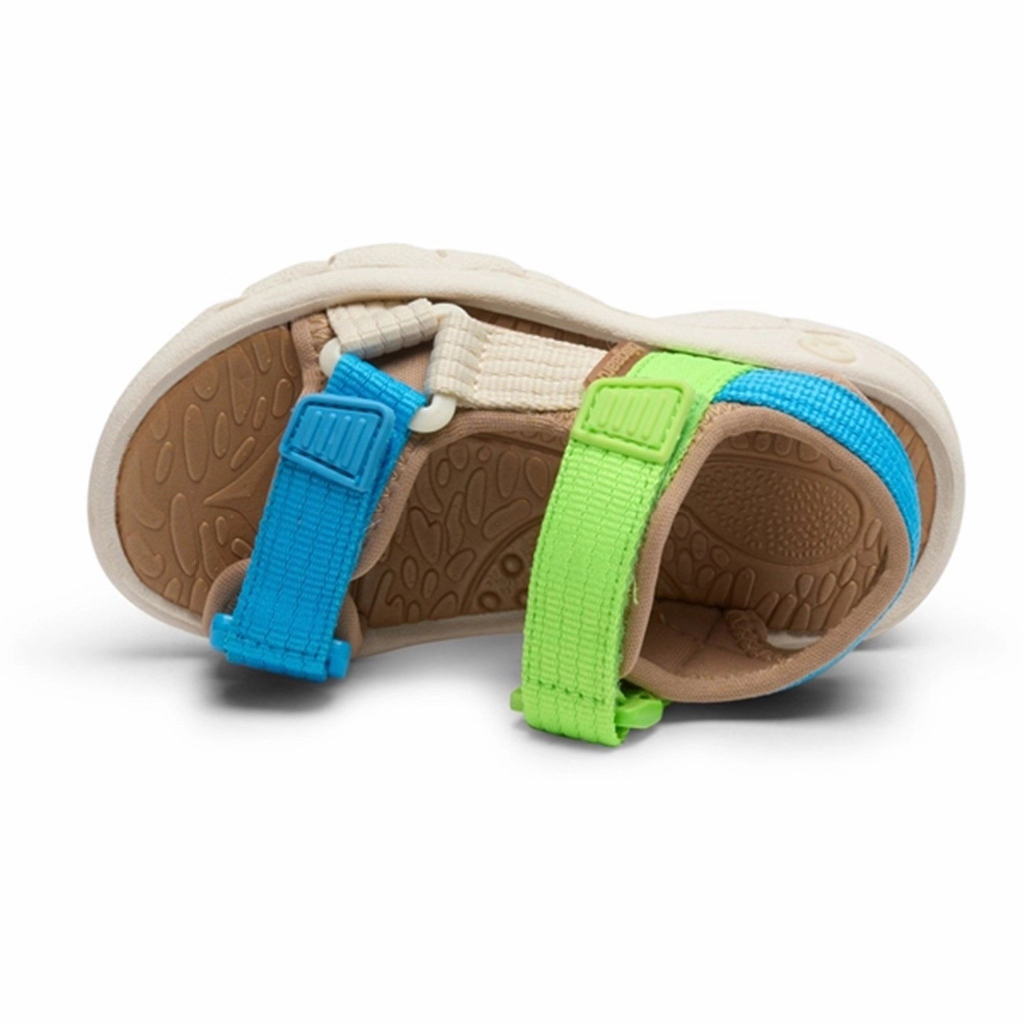 Retro shoes Bisgaard Nico Sandal Bright Blue/Green