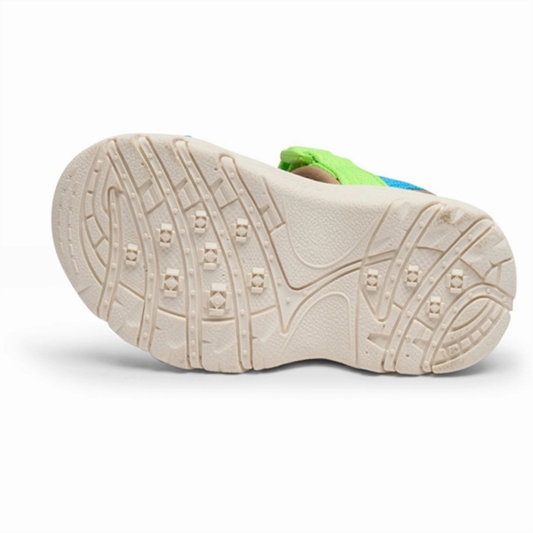 Retro shoes Bisgaard Nico Sandal Bright Blue/Green