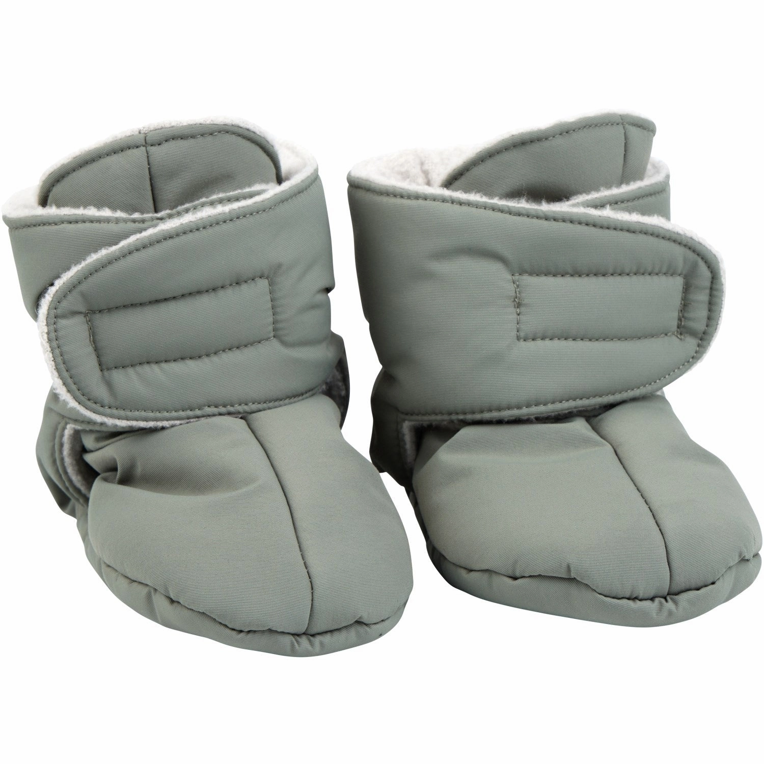 Retro shoes Voksi Meadow Green Baby Booties-Meadow Green Light Grey Men's shoes