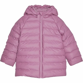 Revered CeLaVi PU Winter Jacket Mellow Mauve Alluring