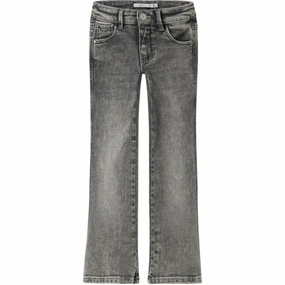 Revered Name It Light Grey Denim Nkfpolly Skinny Boot Jeans 1142-Au Noos International