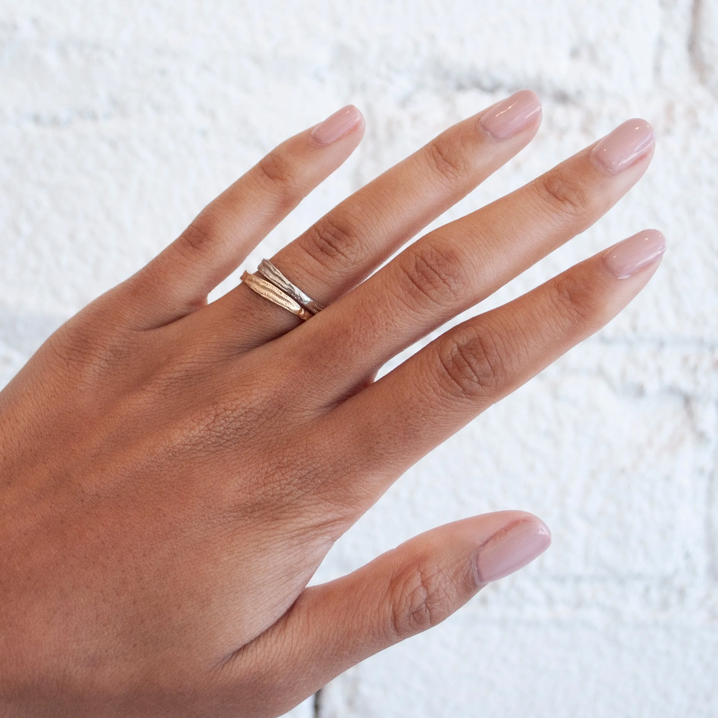 Rose Gold Urchin Band