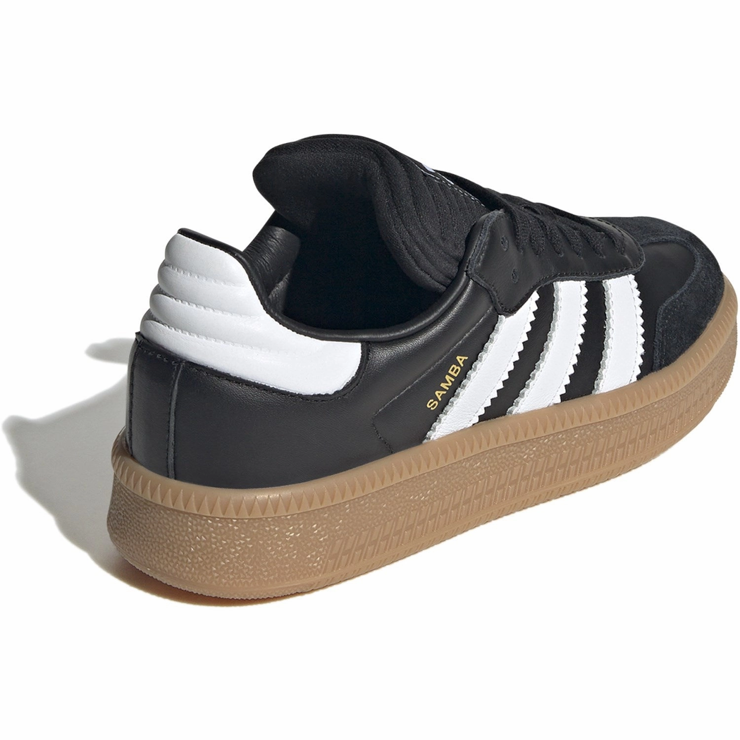 Rubber soles adidas Originals Cblack/Ftwwht/Gum3 Samba Xlg J Sneakers