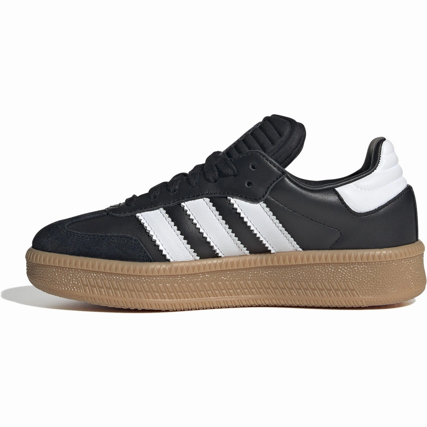 Rubber soles adidas Originals Cblack/Ftwwht/Gum3 Samba Xlg J Sneakers