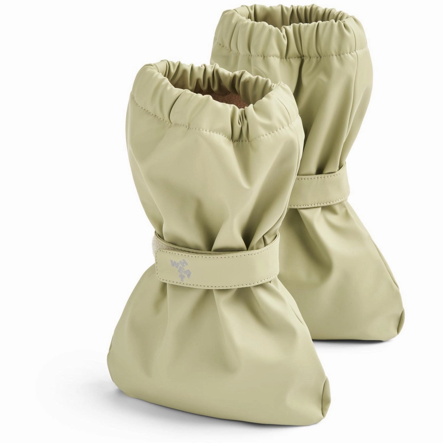 Rubber soles Wheat Green Tea Rain Booties Como