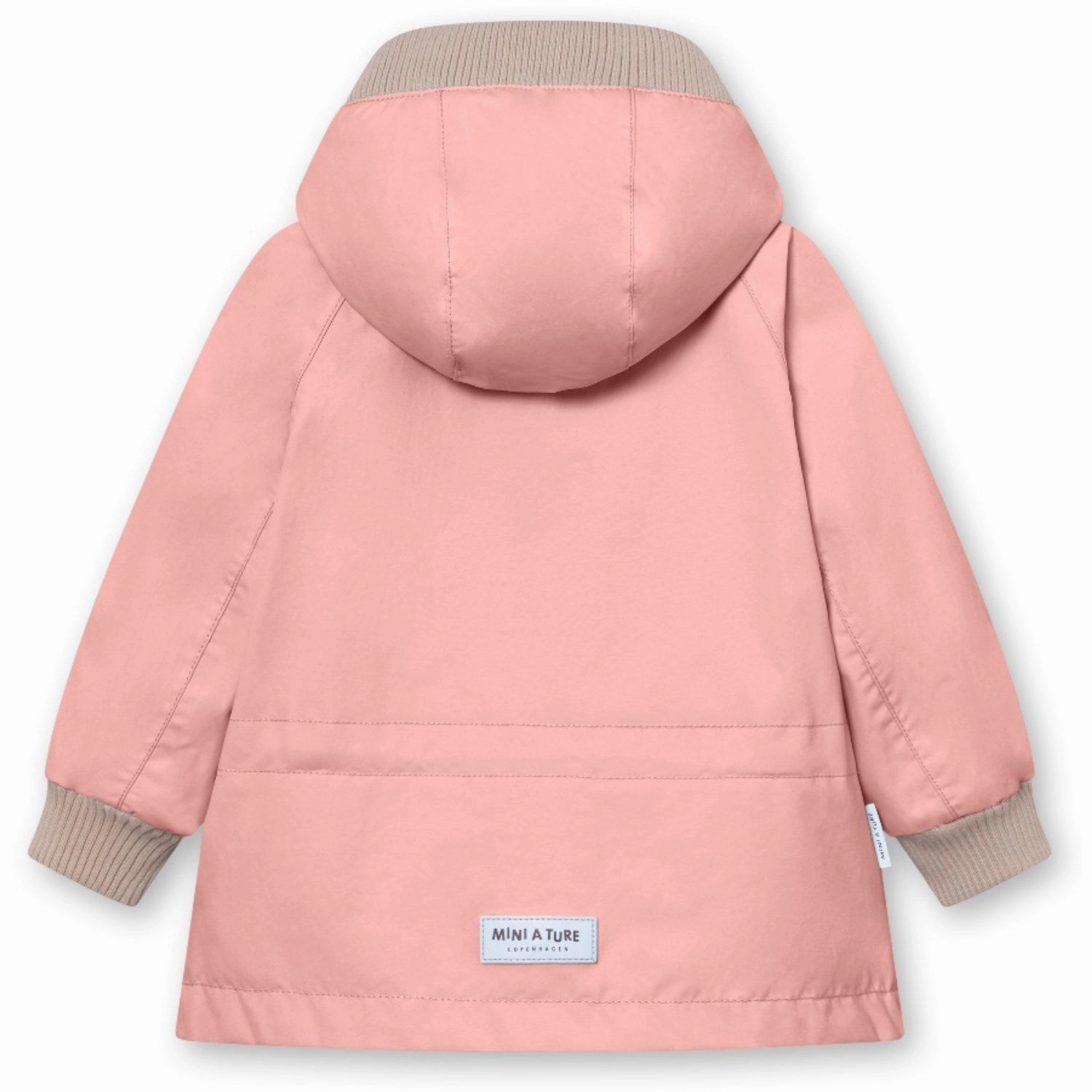 Ruffle Mini A ture Rose Tan Wally Fleece Lined Spring Jacket. GRS