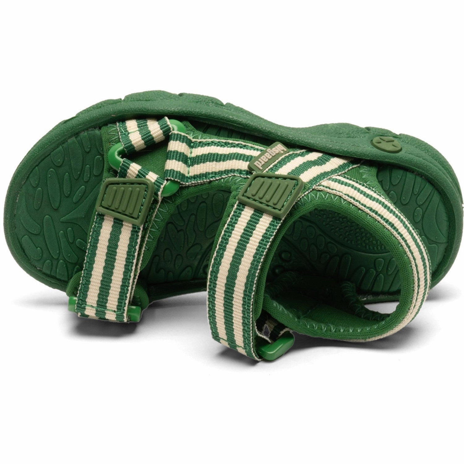 Running shoes Bisgaard Emerald Green Stripes Trine Kjr X Addie Sandal