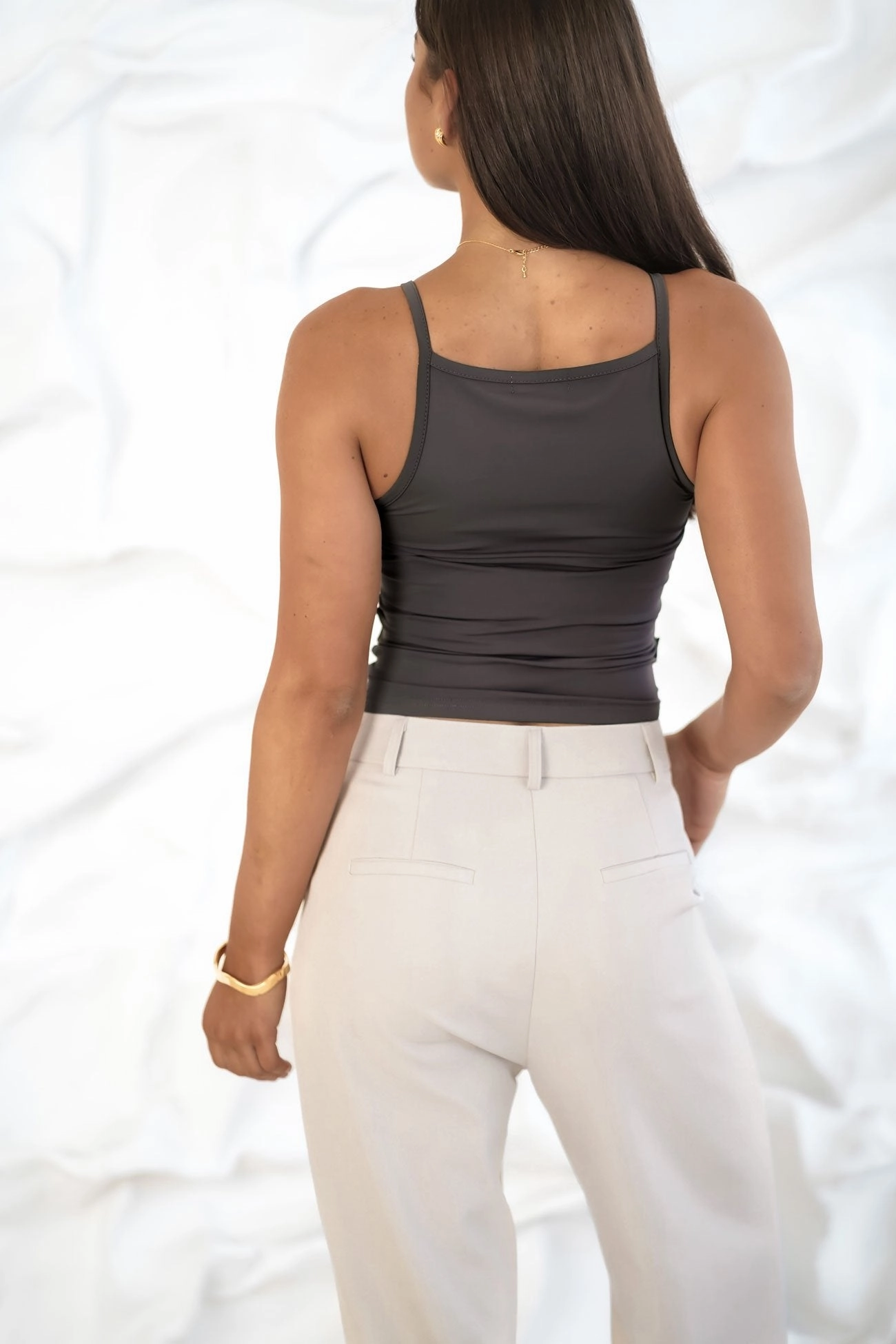 runway sale Alex Smooth Tank Charcoal