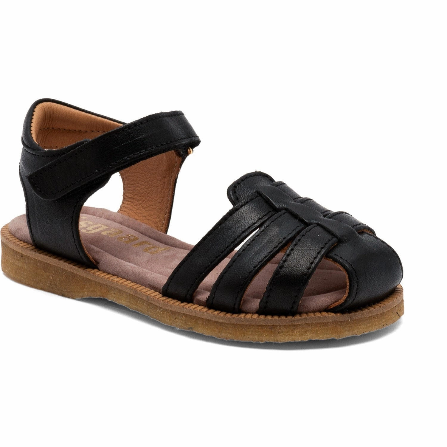 Safety shoes Bisgaard Black Carrie Sandal Suede shoes