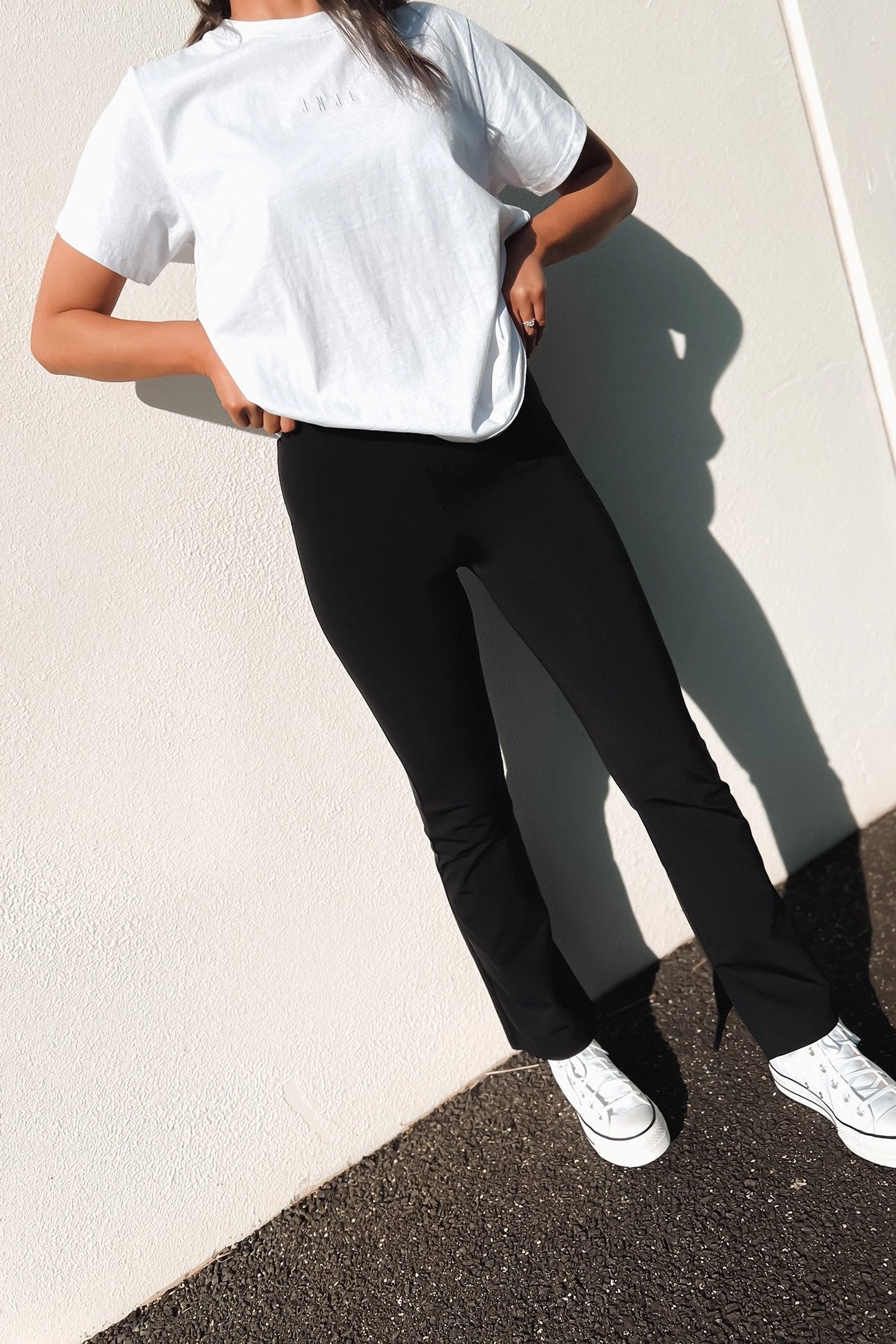 sale agreement JNJL Embroidered Logo Tee White