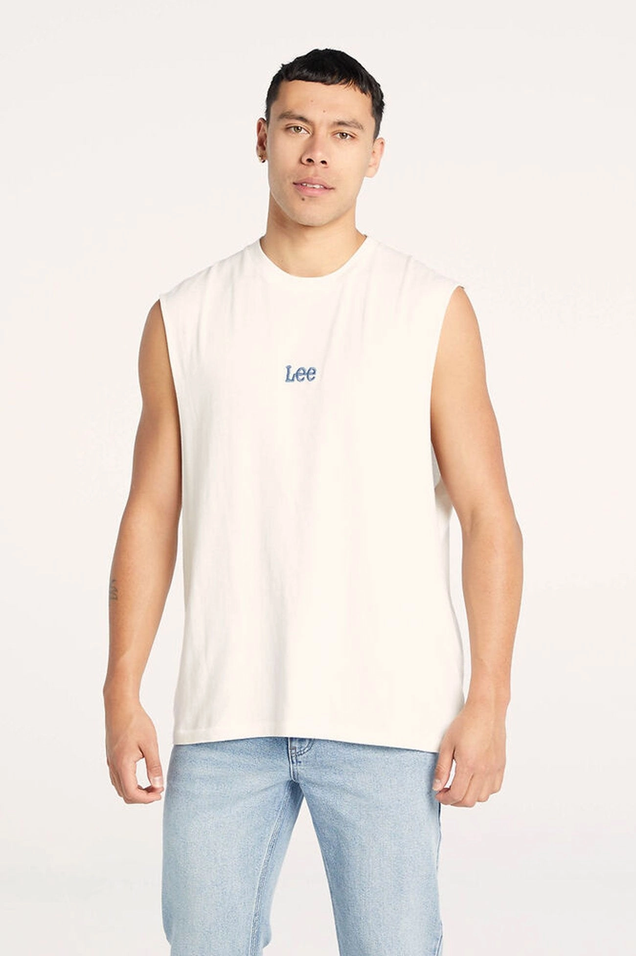 sale at bash Altos Muscle Vintage White sale men