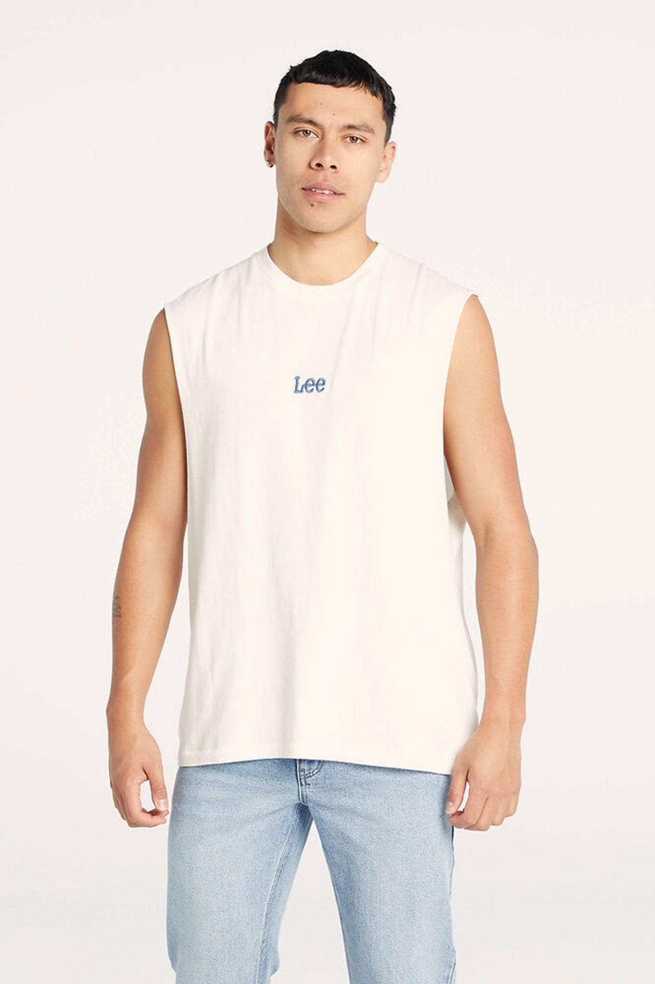 sale at bash Altos Muscle Vintage White sale men