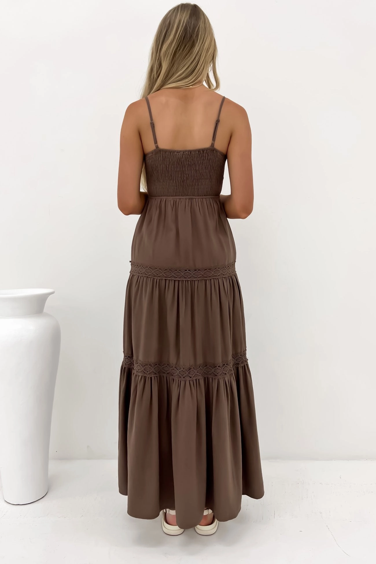 sale at clicks Toledo Maxi Dress Brown