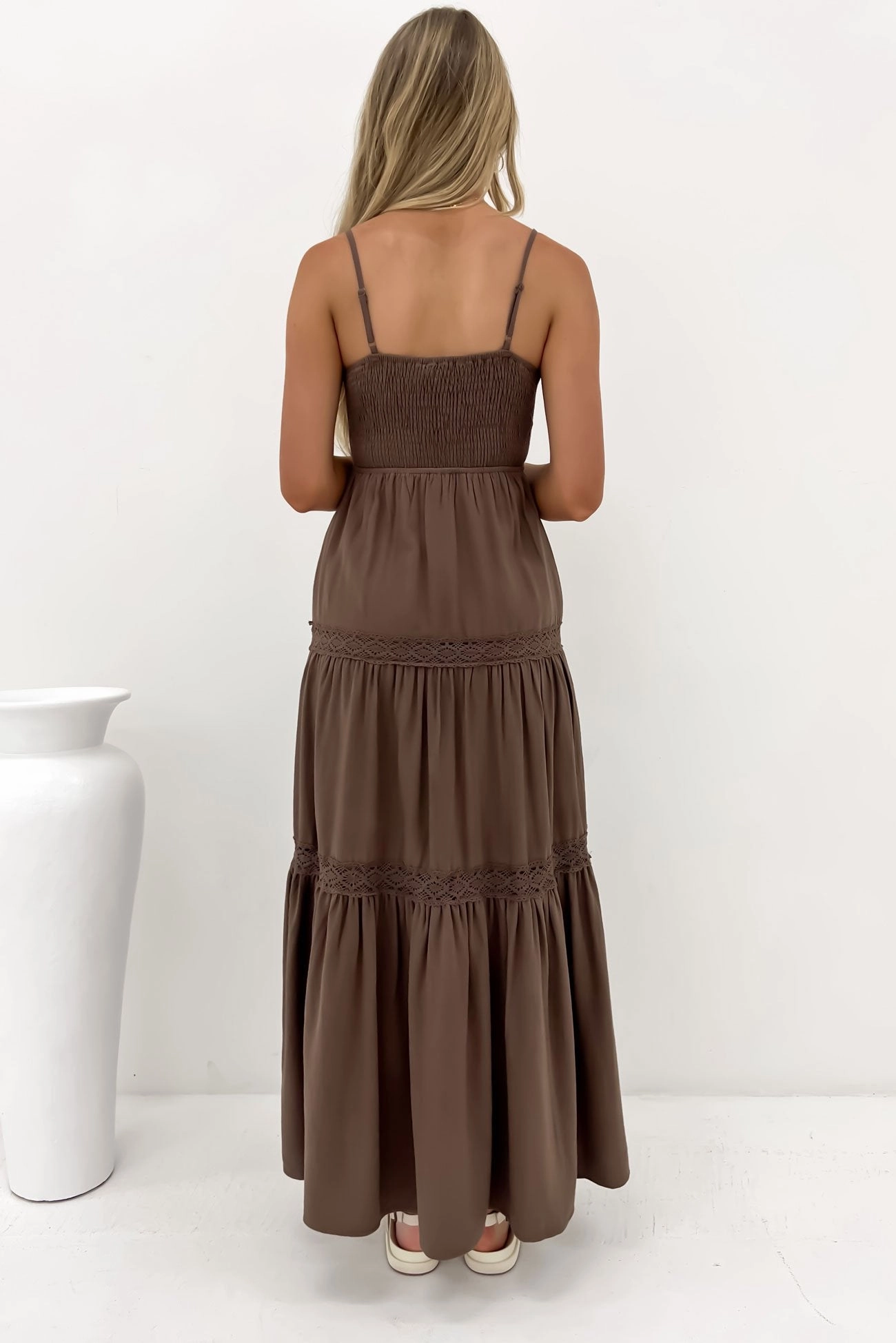 sale at clicks Toledo Maxi Dress Brown