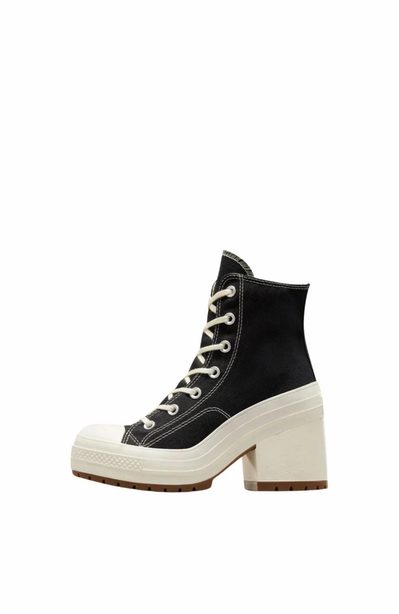 sale at shoprite Chuck Taylor All Star 70 De Luxe Heel Canvas High Top Black White